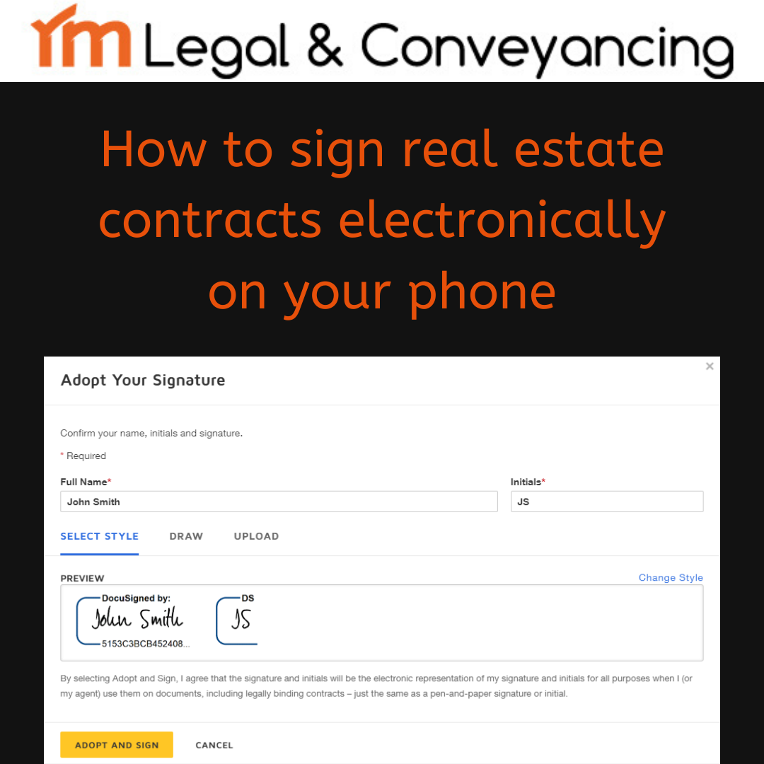 How to sign a contract electronically in your lounge room How to sign contracts electronically